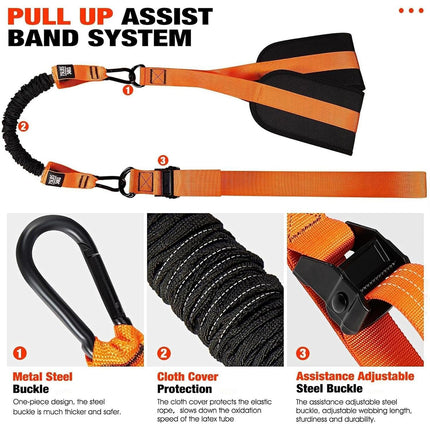 Assist Resistance Band Adjustable for Home Gym Fitness Strength Training Yoga