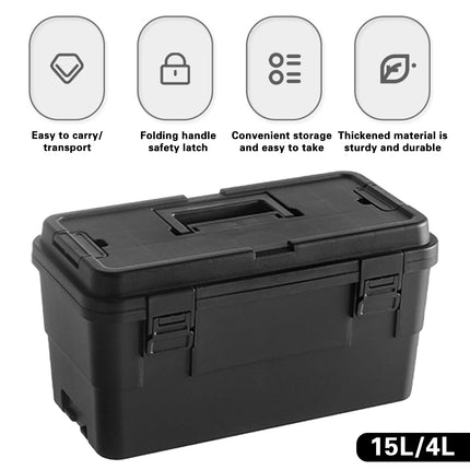 Multi Function Toolbox Household Car Storage Organizer Outdoor Hardware Case