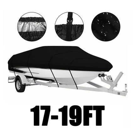 Heavy Duty Marine Boat Cover 600x310cm UV Resistant Waterproof for Yachts