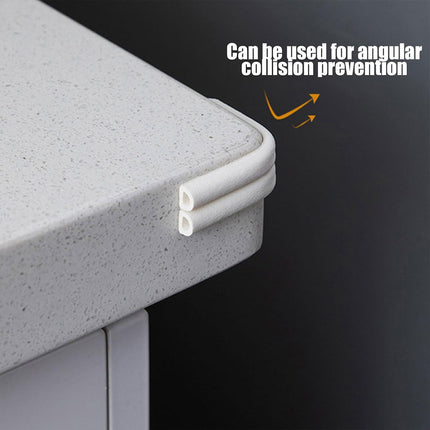 Door Window Sealing Strip 5/10m Windproof Soundproof Insect Prevention Durable