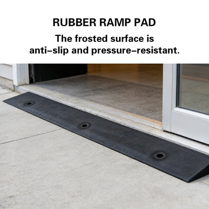 Anti-Slip Rubber Ramp Mat Step Slope Stairs Carpet Wear-Resistant Safety Durable