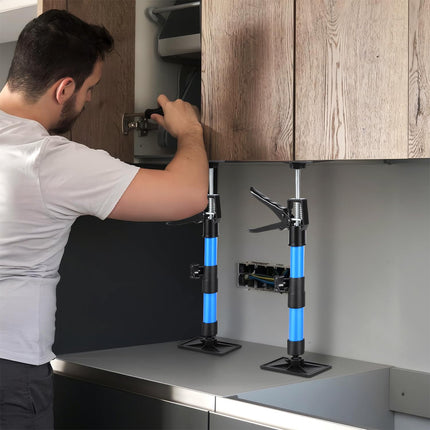 Telescopic Support Rod Adjustable 30-59cm Sturdy Cabinet Lift