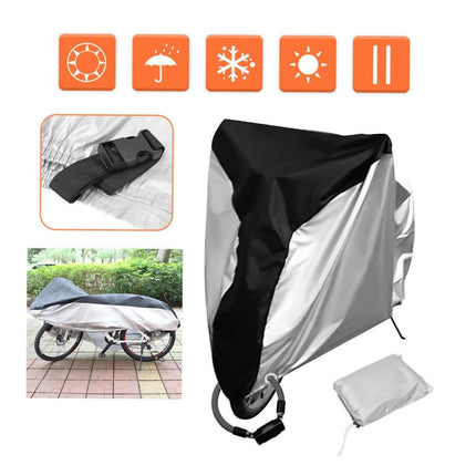 Large Bikes Cover Outdoor Rain Sun Protector for Bicycle Dustproof Waterproof