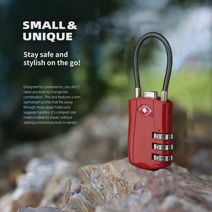 Zinc Alloy Combination Lock Anti-Theft For Luggage Cabinet Drawer Suitcase