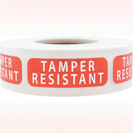 5 Rolls Tamper Proof Label Laser Self Adhesive Sealing Stickers for Security