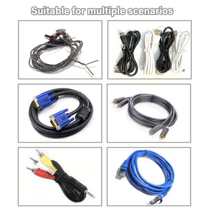 1000M Coiled Tie Wire Elliptical Binding Wire Garden Plant Cable Roll for Home