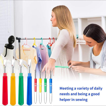 8 PCS Seam Ripper Plastic Handle Thread Cutter Sewing Craft Easy to Use Durable