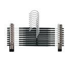 10pcs Home Wardrobe Pant Rack Hanging Trouser Organizer Clothes Hanger