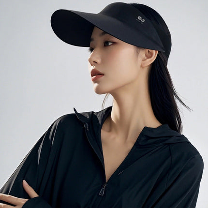 Foldable Sun Visor Hat Lightweight Breathable Wide Brim for Outdoor Summer Activitie