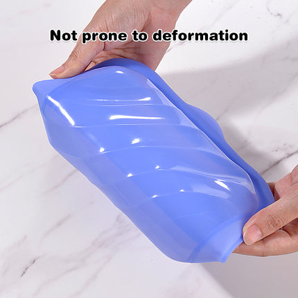 2PCS Food Grade Silicone Storage Bags Reusable Leakproof Seal Fresh Keeper