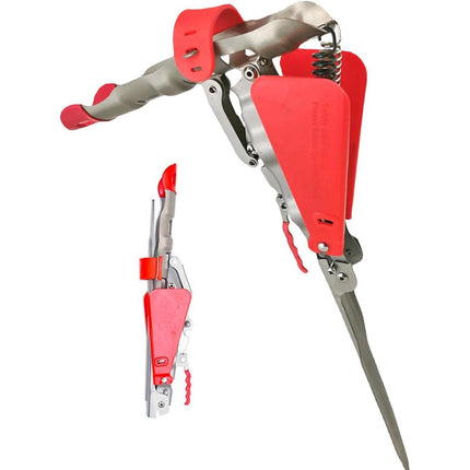 Automatic Fishing Rod Holder Spring Cast Starter Floor Mount Rod Stand Support