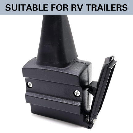 12 Pin Trailer Plug Heavy Duty Weatherproof for Caravan Truck Boat Tow Vehicle