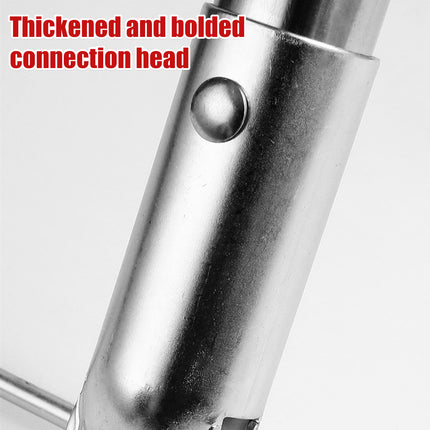 Extended Flat Mop 90cm Head Stainless Steel 126cm Handle 180 Rotating for Floor