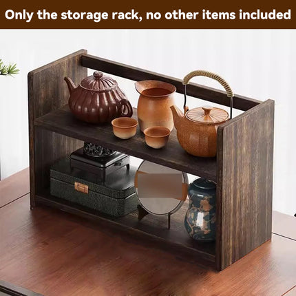 Solid Wood Movable Bookend Storage Decoration For Home Office Desk Shelf Durable