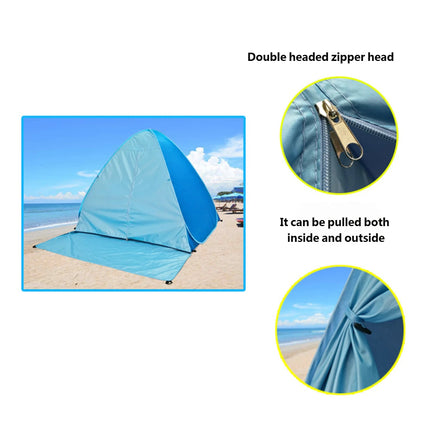 Pop Up Beach Tent Outdoor Shade Shelter Portable Camping Picnic Windproof