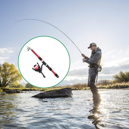 Ultra Short Pocket Portable Fishing Rod Compact Short Rod for Travel Angling