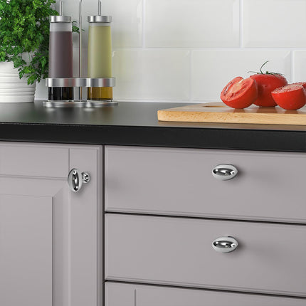 Pigeon Egg Cabinet Handle Single Hole French Style Drawer Pull for Door Closet