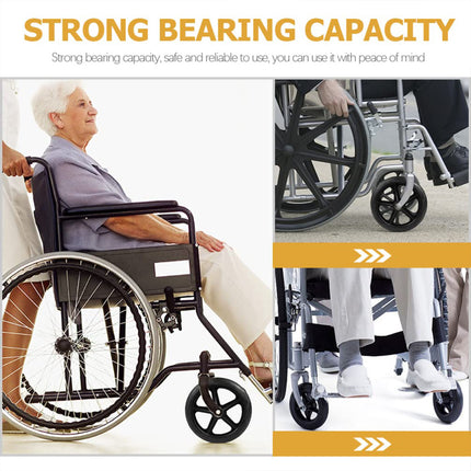 4 PCS Wheelchair Front Wheel Accessory With Bearing Wear Resistant Durable