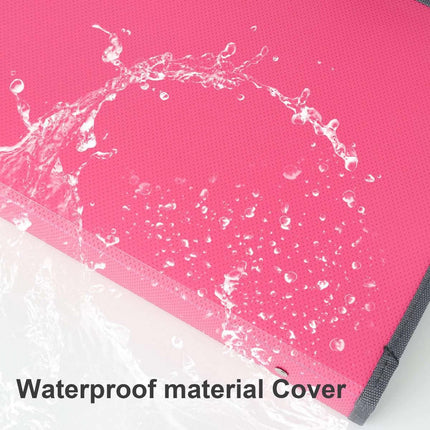 Double Zipper 13 Pocket Accordion File Folder Waterproof Durable for Documents