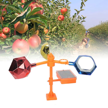 Solar Bird Repeller with 360-Degree Rotation Reflective Rainproof