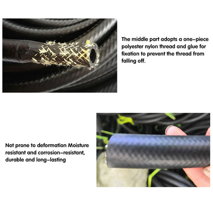 2m Fuel Rubber Hose Low Pressure Gasoline Tubing Automotive Engine Line Pipe