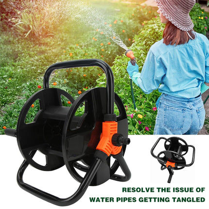 Household Water Pipe Storage Rack Pipe Winder Winding Reel Garden Watering Hose