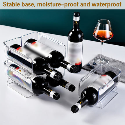 Water Cup Storage Rack Multi Layer Transparent Clear Space Saving Durable