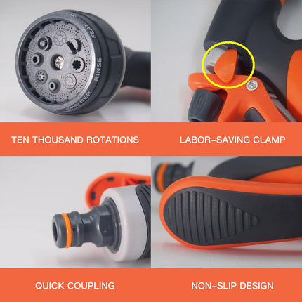 Multifunctional High Pressure Water Gun Home Garden Watering Car Wash Gun