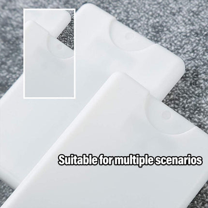 100PCS Perfume Card 20ML Portable Square Spray Bottle Refillable Scent Container