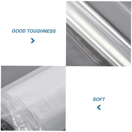100/200PCS POF Clear POF Heat Shrink Bags for Packaging Sealing Use