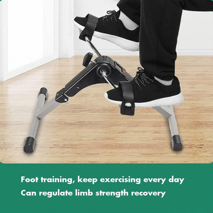 Mini Folding Exercise Bike Home Mini Fitness Equipment Foldable Adjustable AUS