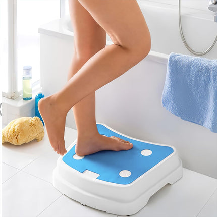 Stackable Bathroom Footstool Bathroom Shower Seat Safty Anti-Slip Durable