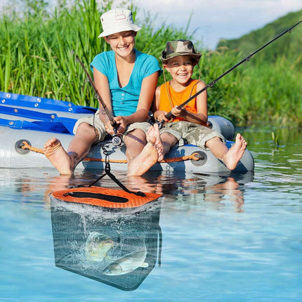 Floating Fish Protector Reel Storage Bag Portable Fish Net Bag Fish Protector