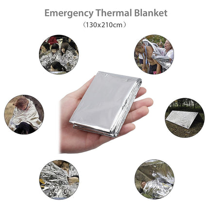 Outdoor Emergency Equipment Set Waterproof For Camping Hiking Adventure Survival