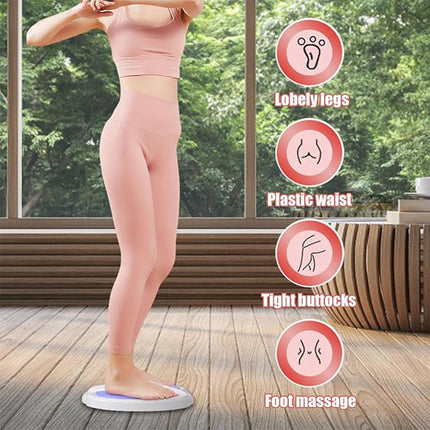 Exercise Waist Twisting Disc Non Slip Rubber Pad Fitness Equipment for Home Gym