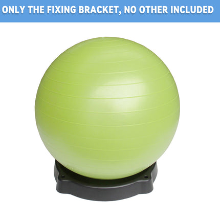 Yoga Ball Stabilizing Base Non Slip Fitness Accessory for Yoga Pilates Exercise