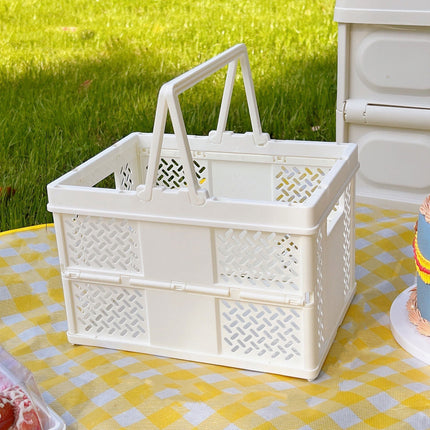 Desktop Organizer Rack Folding Storage Boxes Decorative Shelf For Home Office