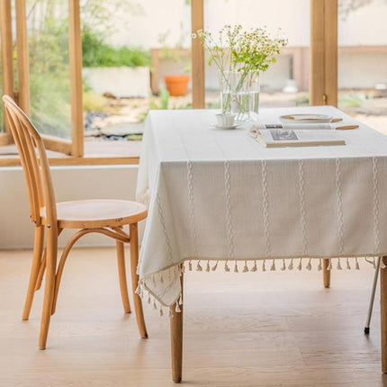 Rectangular Tablecloth Home Dining Table Cover Coffee Table Cloth Waterproof