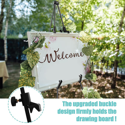 Adjustable Folding Easel Cross-Border New Style Metal Tripod Easel High Stability