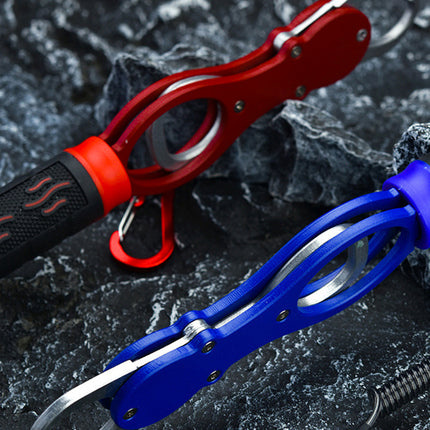 Multi Function Fish Control Clamp with Scale Fishing Tool Portable Lip Gripper