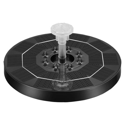 Solar Fountain Bird Bath Fountain Waterproof Auto-On for Outdoor Decoration