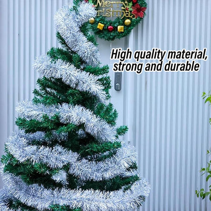 Striped Christmas Decorations 10pcs Festive Holiday Ornament Set Xmas Decor