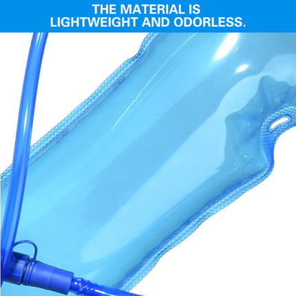 Collapsible Water Bag PEVA 1L 2L 3L Foldable Hiking Camping Drinking Tube