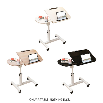 Portable Adjustable Height Laptop Desk Stand Mobile Table For Bed Sofa Office