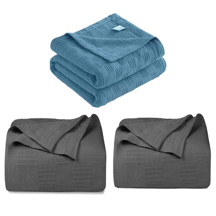 Knitted Blanket Warm Sofa Throw Soft Cozy Blanket Comfortable Home Decor Piece