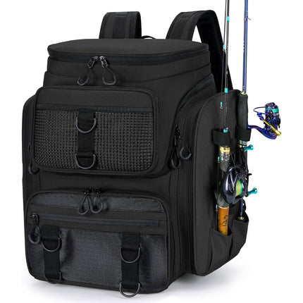 Fishing Backpack Outdoor Gear Bag Multi Pocket Camouflage Storage Bag Waterproof