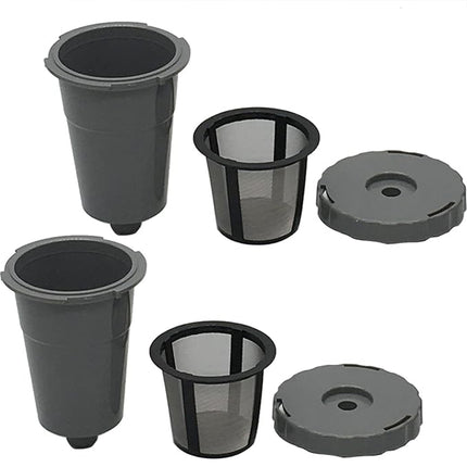 3 Piece of Set K-Cup Coffee Filter Reusable Replacement Refillable Holder
