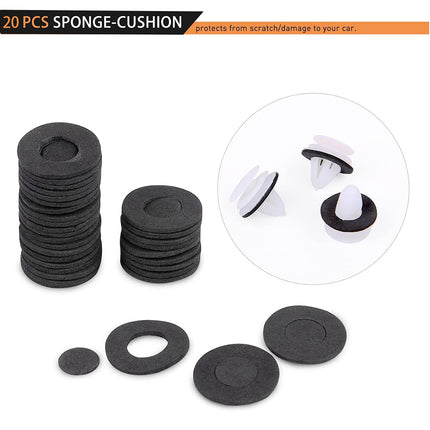 415PCS Car Buckle Set for Auto Body Trim Bumper Fender Panel Replacement Repair