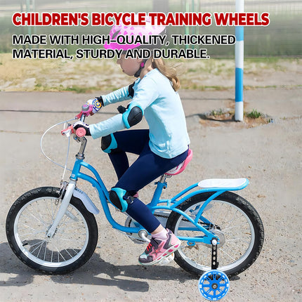 Kids Bicycle Training Wheels Set High-Quality Safety Balance Adjustable Height