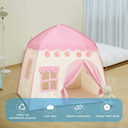 Indoor Kids Toy Castle Tent Playhouse For Toddlers Children Fun Safe Easy To Use